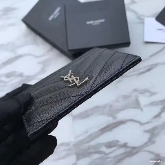MATELASSÉ CASSANDRE CARD YSL CASE 0518